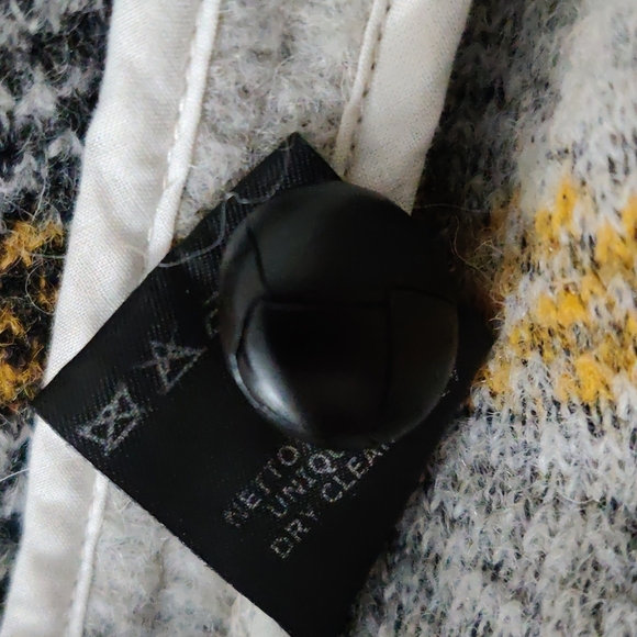 Isabel Marant Gast Shirt Jacket in Yellow Plaid 38 6 - Picture 12 of 12